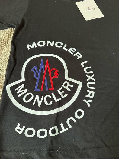 Black Moncler Tshirt - New with tags