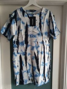 PLT Tie-Dye jersey dress Sz 6 (Fit 8-10 UK) - Bnwt