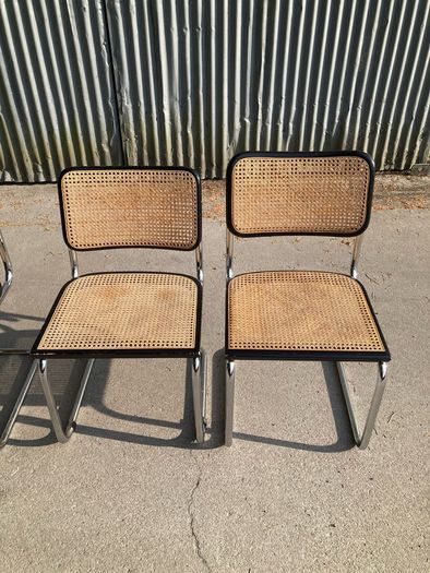 MARCEL BREUER B32 CESCA DINING CHAIRS - Warehouse and Showroom Open Saturday 8th August 12 till 4pm Eircode R95T227