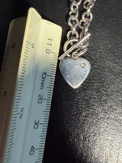 silver necklace