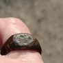 13th Century AD Nomad Bronze Ring Image 3