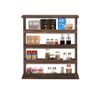 Wood Spice Rack Wall Mount, Wooden Spice Rack Holder, Seasoning Rack, Countertop or Wall Mount Tiered Door Spice Rack Image 5