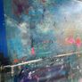 Large Original Painting Contemporary Art Poolbeg Chimneys Modern Irish abstract art Framed Image 8