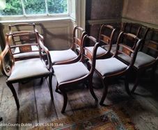Set of 8 vintage Dining Chairs