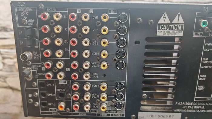 Denon Avr 3802 Receiver 110Wx7 high-quality amplification with original Remote