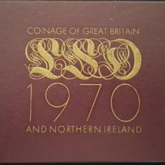 1970 Royal Mint Coinage of Great Britain & Northern Ireland Proof  50th birthday