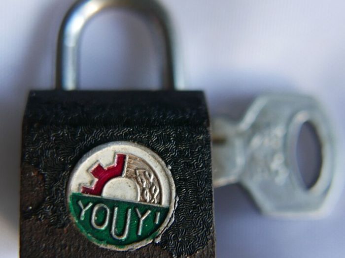 Vintage Miniature Pad Lock Youy