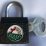 Vintage Miniature Pad Lock Youy Image 2