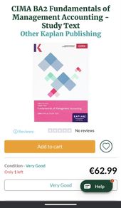 Fundamentals of Management Accounting