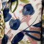 Ladies Cream Patterned Satin Shirt Image 3