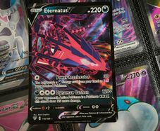 Eternatus V ! Ultra Rare ! from Darkness Ablaze Set ! 2020 ! Pokemon Card !