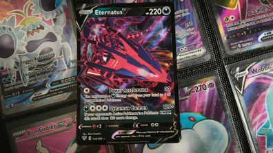 Eternatus V ! Ultra Rare ! from Darkness Ablaze Set ! 2020 ! Pokemon Card !