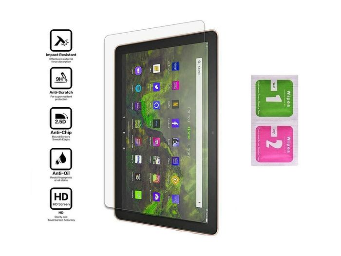 For Amazon Fire HD 10 2021 Tempered Glass Screen Protector Saver New - FHT01ATTG