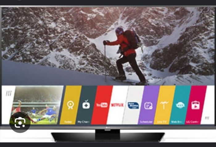 LG smart TV 43"