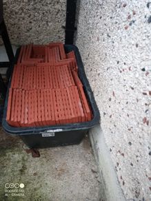 Turkish Clay Paving Bricks 280 Flat + 120 Corner