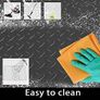 Rubber Garage Flooring Matting 1m x 5m Heavy Duty Rubber Matting Roll, 3mm Workshop Garage Flooring Mat, Anti-Slip, Indoor & Outdoor Image 6
