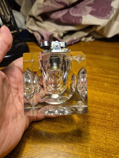 Vintage Magnifying Lighter by Antonio Imperatore, Italian, circa 1970, space age