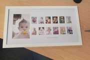 Baby first year frame