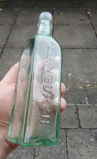Edinburgh Symington essence coffee and chicory vintage bottle