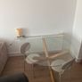Round glass dining table Image 2