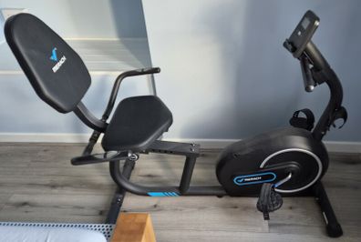 Merach Recumbent Exercise Bike - Magnetic, 8 Levels