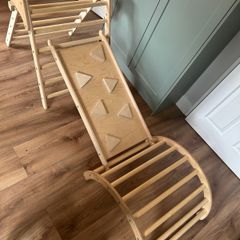 Pikler triangle, slide and rocker