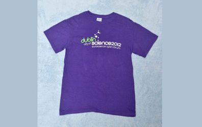 NEW Dublin City of Science T-Shirt 2012 Mens Size Small