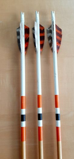 Vintage quiver with arrows