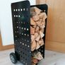 Firewood Trolley Xl 100 Kg 53x36x160cm Image 5