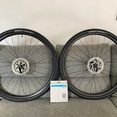 Giant GX Disc 700c Rear & Front Wheels - QR - New Freehub