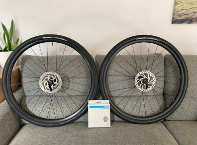 Giant GX Disc 700c Rear & Front Wheels - QR - New Freehub