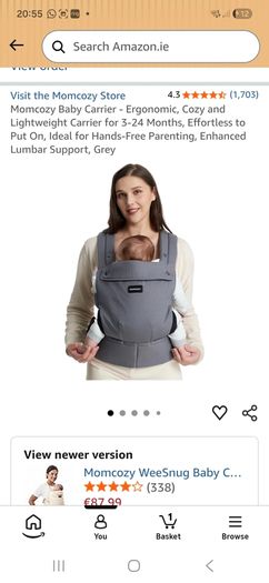 MomCozy baby carrier