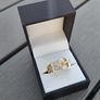 Vintage Gents 9ct Gold Buckle Ring Image 3