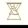 Table/ Dining table/ Dining Table Marble effect (New in box) Image 5