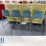 4 X Steelcase Cavatina Canteen High Stools-Grade A Image 3