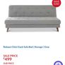 Grey sofa bed Image 2