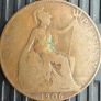 uk penny 1899 to 1915 Image 9