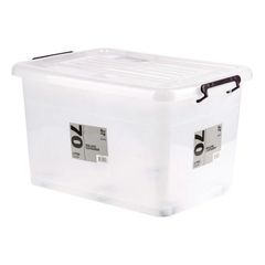 70L Rolling Storage Box with lid