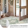 Machine Washable Rugs Living Room, 160x230cm, Vintage Rug, Boho Area Rugs, Non-Slip Carpet, Low Pile, Non-Shedding, Traditional Oriental Printed Design, Dining Room, Home Office, Bedroom Image 6