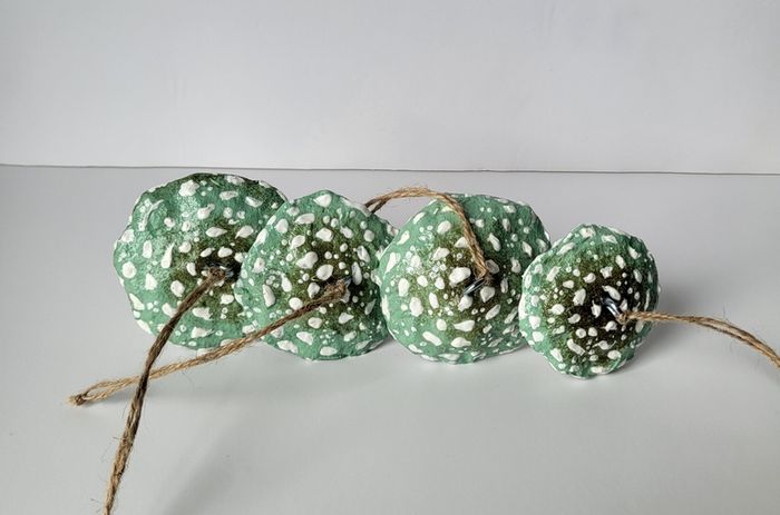 Handcrafted Cotton spoon mushroom