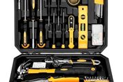Tool Kit Set Box 100 Pieces Home Repair DIY Tools Basic Hand Toolbox Sets for Home