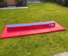Gymnastics mat and beam