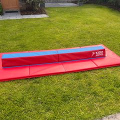 Gymnastics mat and beam