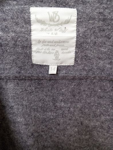 Grey Jacket 14 "White Stuff"