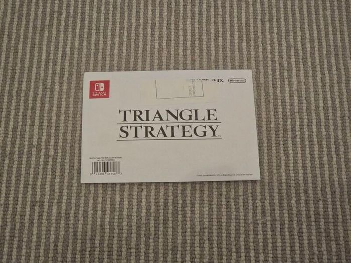 Triangle Strategy Tactician's Limited Edition
