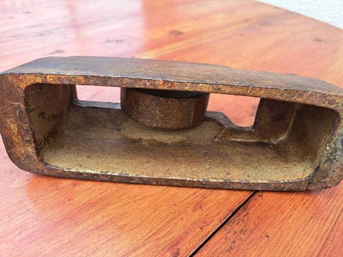 Cast iron Sellotape holder