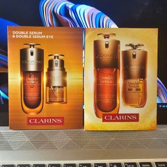 Clarins Double Serum Face & Eye + Double Serum Foundation