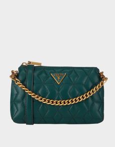 GUESS Elenia Diamond Quilted Mini Crossbody Bag