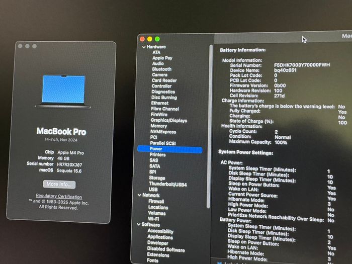 Macbook Pro M4 Pro 48gb 512gb