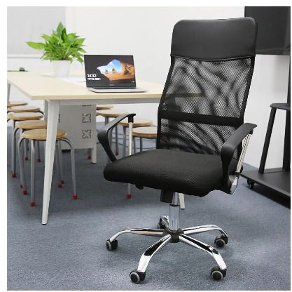 BRAND NEW Simple Mesh Backrest Office Chair Ergonomically 360 Rotating and Lifting Computers Game Gaming Chair Backrest Office Furniture